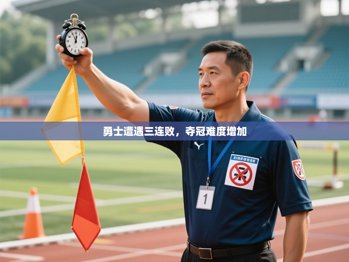 勇士遭遇三连败，夺冠难度增加